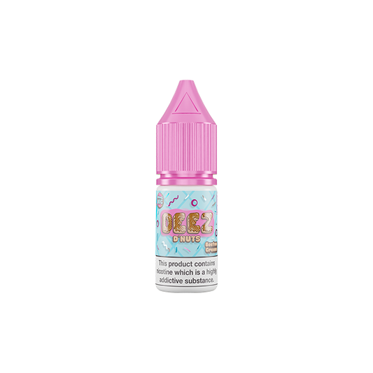 10mg Deez D'Nuts 10ml Nic Salts (50VG/50PG) Salted cream