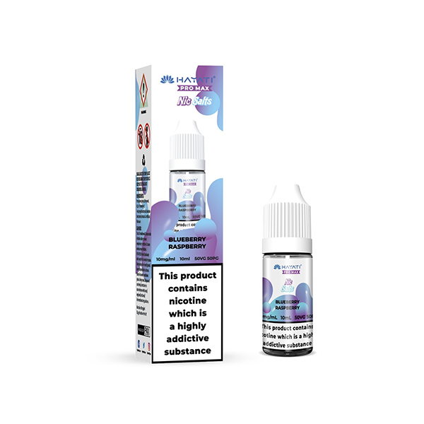 10mg Hayati Pro Max Nic Blueberry Raspberry  Salts 10ml