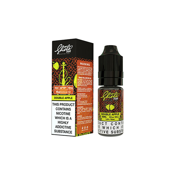 10mg Nasty Salts 10ml Double Apple (50VG/50PG)