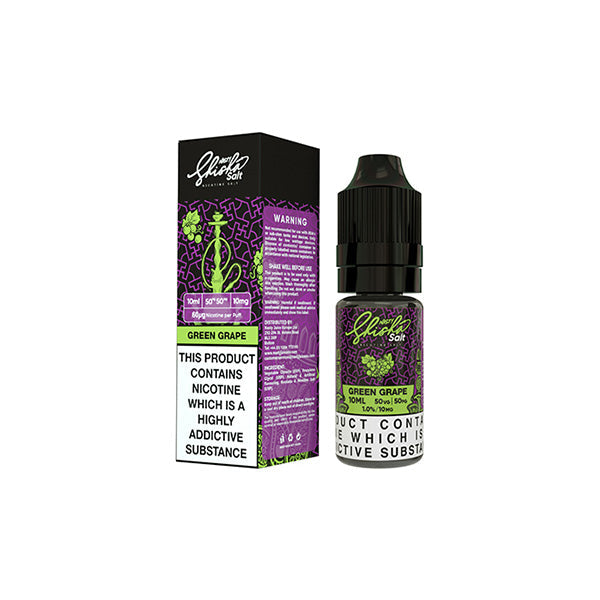 10mg Nasty Salts 10ml Green Grape  (50VG/50PG