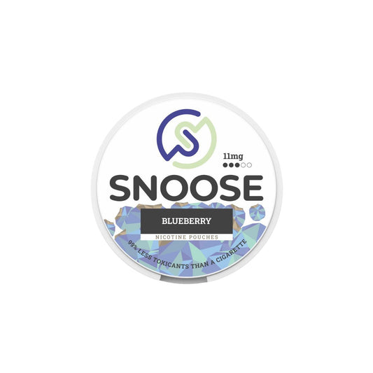 11mg Snoose Nicotine Pouches - 20 Pouches Blueberry