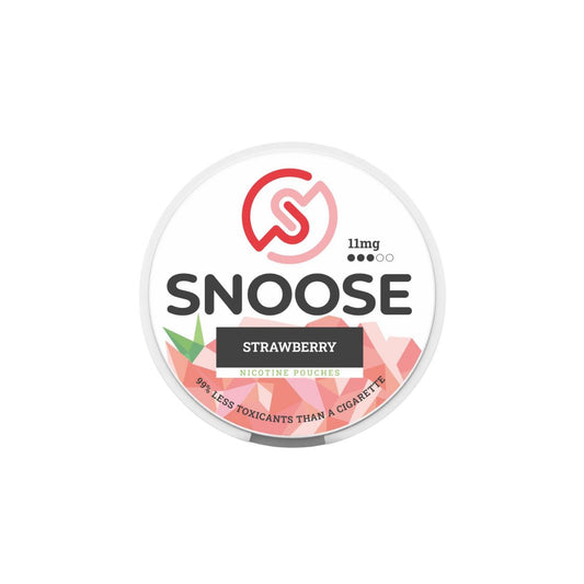 11mg Snoose Nicotine Pouches - 20 Pouches Strawberry