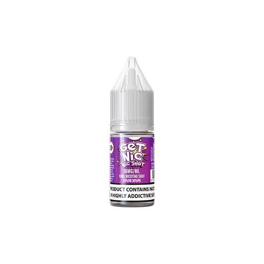 18mg Get Nic Nic Shot 10ml (70VG/30PG) 