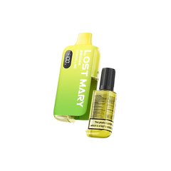 20 mg Lost Mary BM6000 Lemon lime Disposable vape flavor