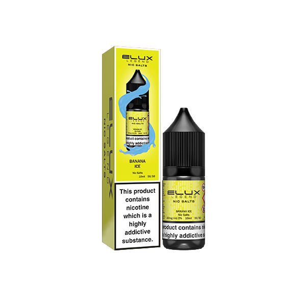 20m Elux Legend 10ml Nic Banana ice  (50VG/50PG)