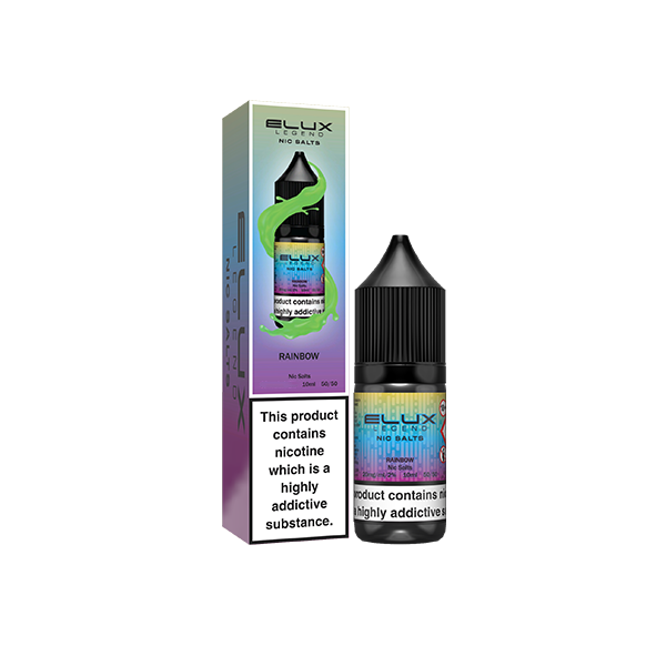 20m Elux Legend 10ml Nic Rainbow  (50VG/50PG)