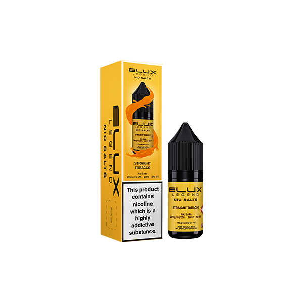 20m Elux Legend 10ml Nic Straught tobacco  (50VG/50PG)