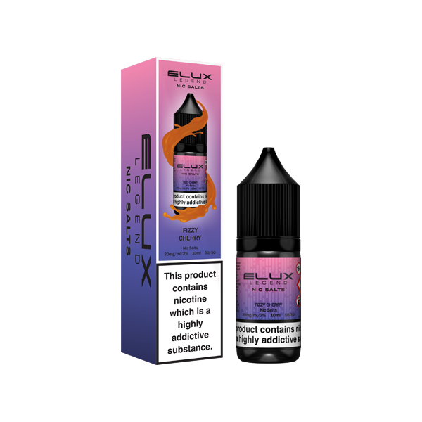 20m Elux Legend 10ml Nic fizzy cherry  (50VG/50PG)