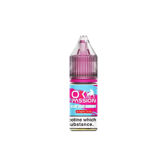 20mg OX Passion By OXVA 10ml Nic Salts Blue razz Currant (50VG/50PG)