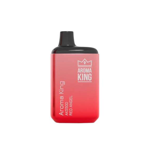 Aroma King AK5500 Metallic Disposable Vape Red Apple 