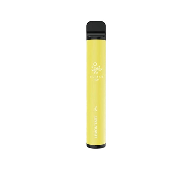 ELF Bar Disposable Vape Pod 600 Puffs lemon Tart 