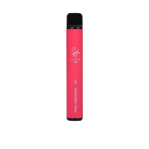 ELF Bar Disposable Vape Pod 600 Puffs pink lemonade 