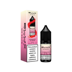 10mg Elux Legend 10ml Nic Salts (50VG/50PG) Strawberry Ice Cream Vape Flavours