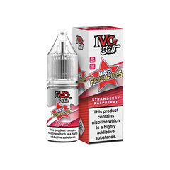 10mg IVG Bar Favourites 10ml Nic Salts (50VG/50PG) Strawberry Raspberry Vape Flavours