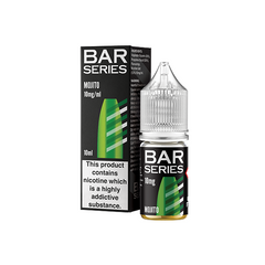 10mg Bar Series 10ml Nic Salts (50VG/50PG) Mojito Vape Flavours