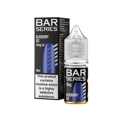 10mg Bar Series 10ml Nic Salts (50VG/50PG) Blueberry Ice Vape Flavours