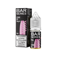 10mg Bar Series 10ml Nic Salts (50VG/50PG) Lychee Ice Vape Flavours