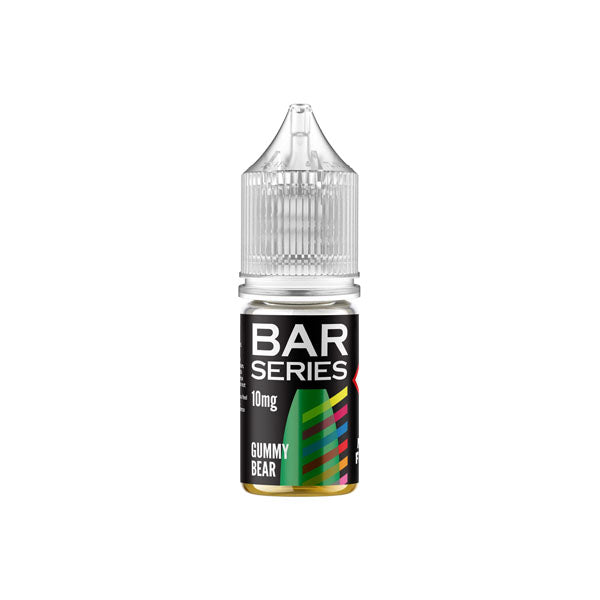 10mg Bar Series 10ml Nic Salts (50VG/50PG) Gummy Bear Vape Flaovurs