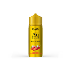 0mg AU Gold By Kingston 100ml Shortfill E-liquid Strawberry Raspberry Cherry Ice Flaovurs