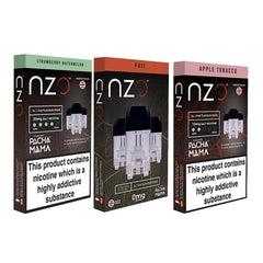 NZO 20mg Salt Cartridges with Pacha Mama Nic Salt (50VG/50PG)