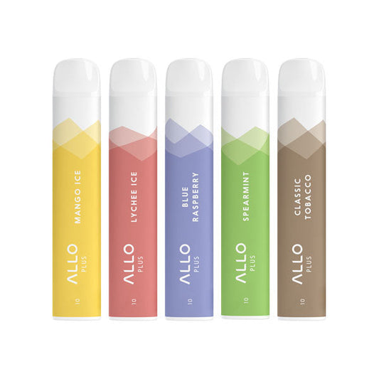 10mg Allo Plus Disposable Vape Device 500 Puffs