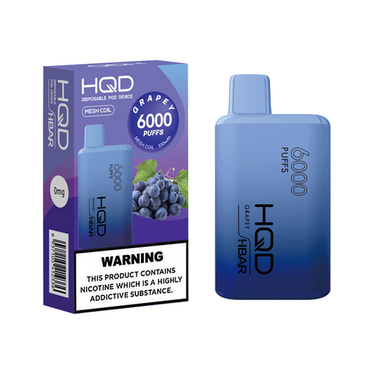 HQD HBAR Disposable Vape Device 6000 Puffs