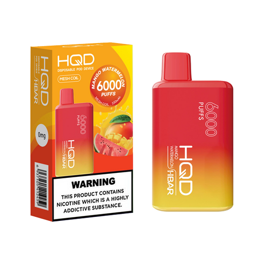 HQD HBAR Disposable Vape Device 6000 Puffs