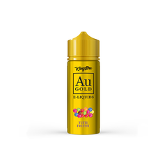 0mg AU Gold By Kingston 100ml Shortfill E-liquid Tutti Fruitti Flavours 