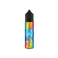 0mg Juice N Power Shortfills 50ml (70VG/30PG) Fizzy Rainbow Vape Flavours