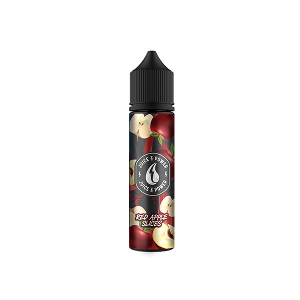 0mg Juice N Power Shortfills 50ml (70VG/30PG) Red Applce Slices Flavours