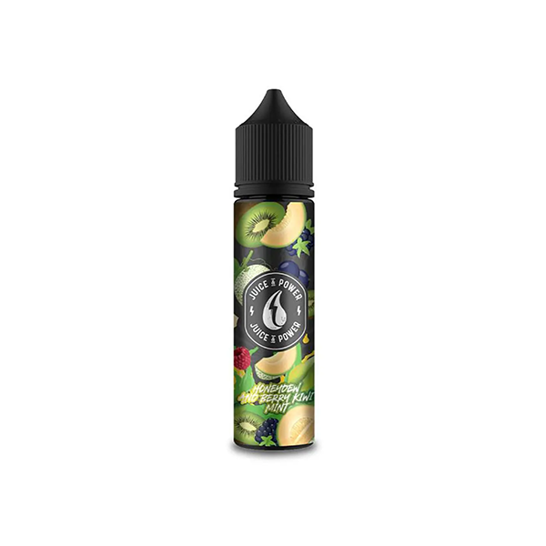 0mg Juice N Power Shortfills 50ml (70VG/30PG) Honeydew Vape Flavours