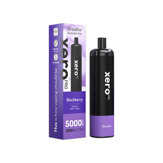 iBreathe Xero Pro Disposable Vape Pod 5000 Puffs