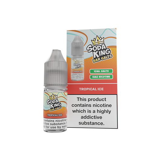 5mg Soda King Bar SALTS 10ml - (50VG/50PG)