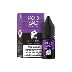 20mg Pod Salt Fusions 10ml Nic Salt (50VG/50PG)