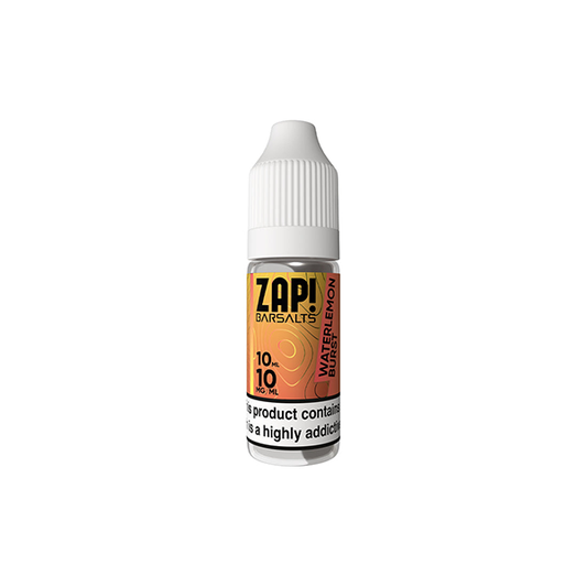 10mg ZAP! Bar Salts Nic Salt 10ml (50VG/50PG)