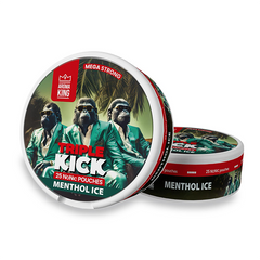 100mg Aroma King Triple Kick NoNic Pouches Menthol Ice Flavours