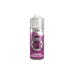 0mg Riot Squad Pod Liq Shortfill 100ml (70VG/30PG) Strawberry Raspberry Cherry Vape Flavours