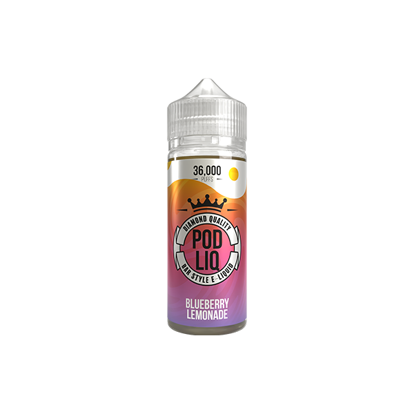 0mg Riot Squad Pod Liq Shortfill 100ml (70VG/30PG) Blueberry Lemonade Vape Flavours