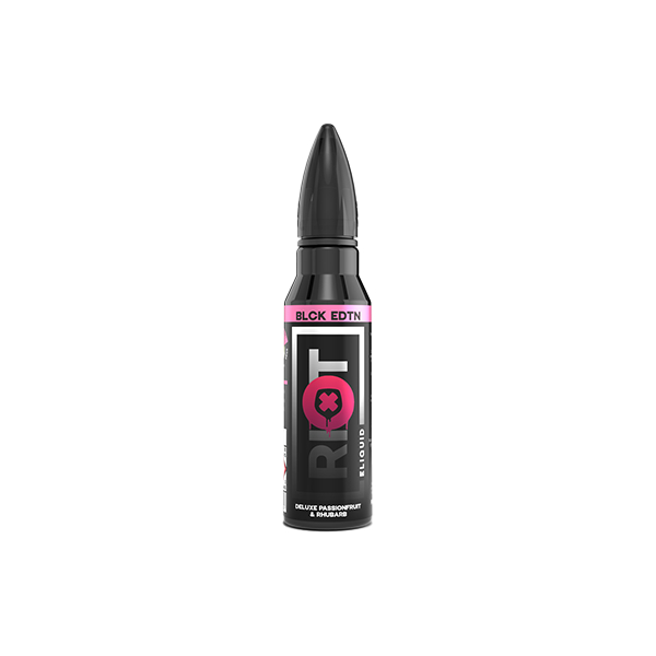 0mg Riot Squad Black Edition V2 2x 50ml Shortfill (70VG/30PG)  Vape Flavours