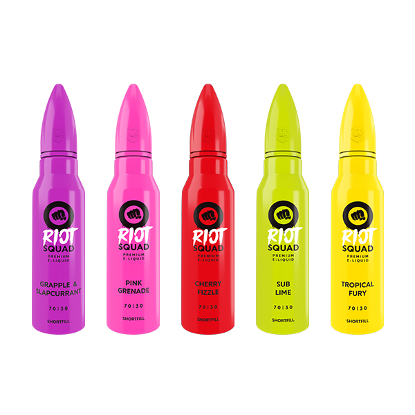 0mg Riot Squad Original shortfill 50ml (70VG/30PG) Vape Flavours