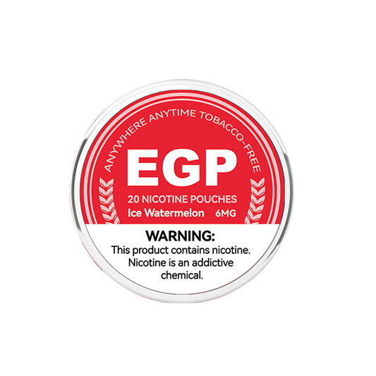 6mg EGP Nicotine Pouches - 20 Pouches