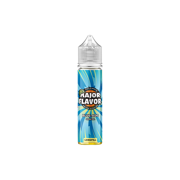 0mg Major Flavour 50ml Longfill (100PG) blue ADE Flvaours 