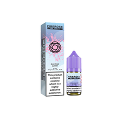 10mg Elux Firerose 5000 Nic salts 10ml (50VG/50PG) blue razz gummy vape flavours