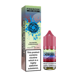 10mg Elux Firerose 5000 Nic salts 10ml (50VG/50PG) blueberry pomegranate Flavours