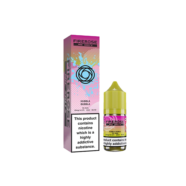 10mg Elux Firerose 5000 Nic salts 10ml (50VG/50PG) hubba hubba vape flavours