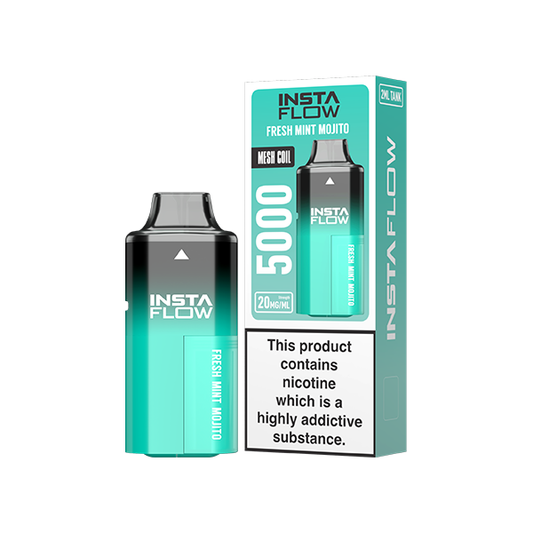 Instaflow 5000 Disposable Vape Kits With 5000 Puffs