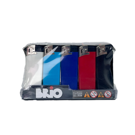 25 BRIO XTK Fit Solid Electronic Lighters - TK0B202UKHX